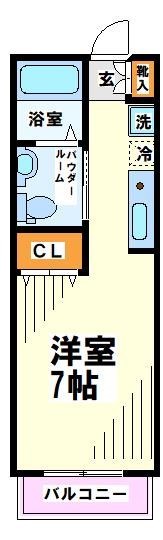 フラワーコート  間取り