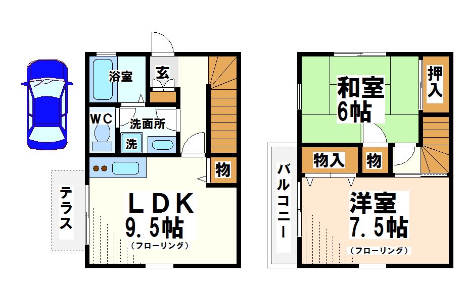 オークガーデン   間取り