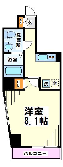 マーロ府中レジデンス  間取り