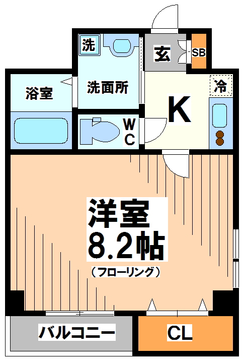 アンプルール・フェールドゥ・イズミ 間取り