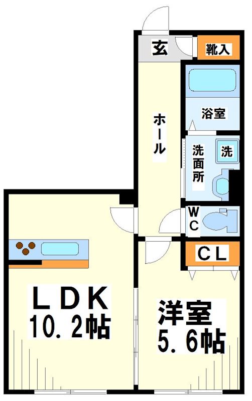 グローリーコート   間取り
