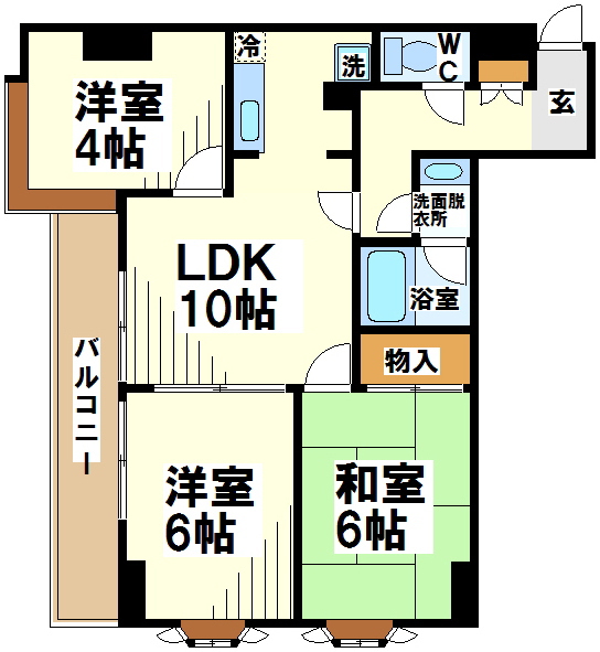 ロワイヤルＯＴ調布   間取り