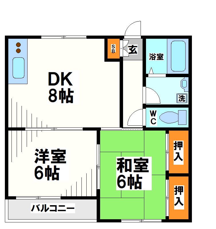 メゾンアゼリア 間取り
