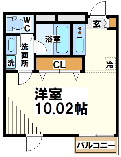 アケーシア   間取り