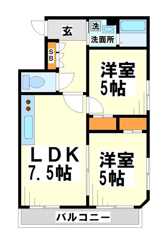 ベルヴィラージュ  間取り