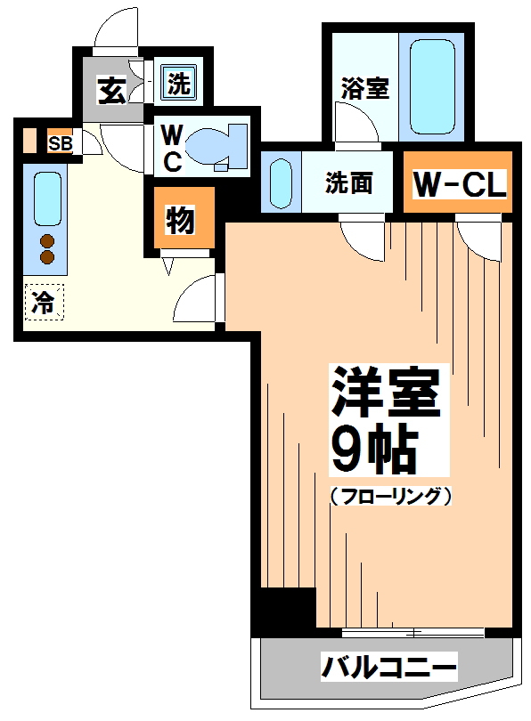 ルーブル明大前 間取り