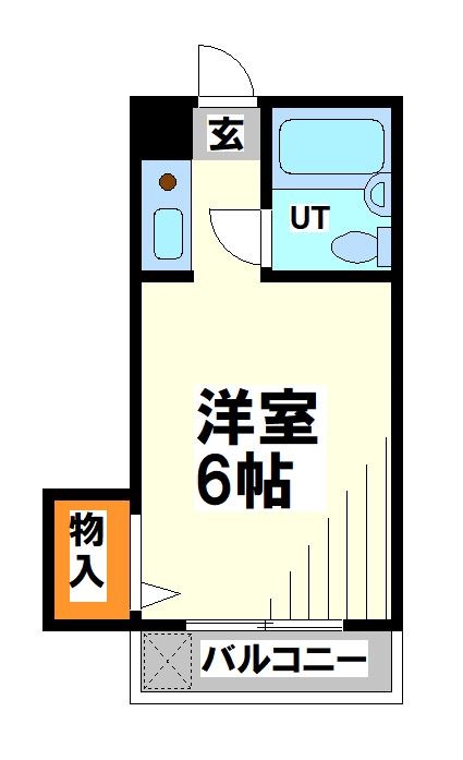 メゾントコナミ  間取り
