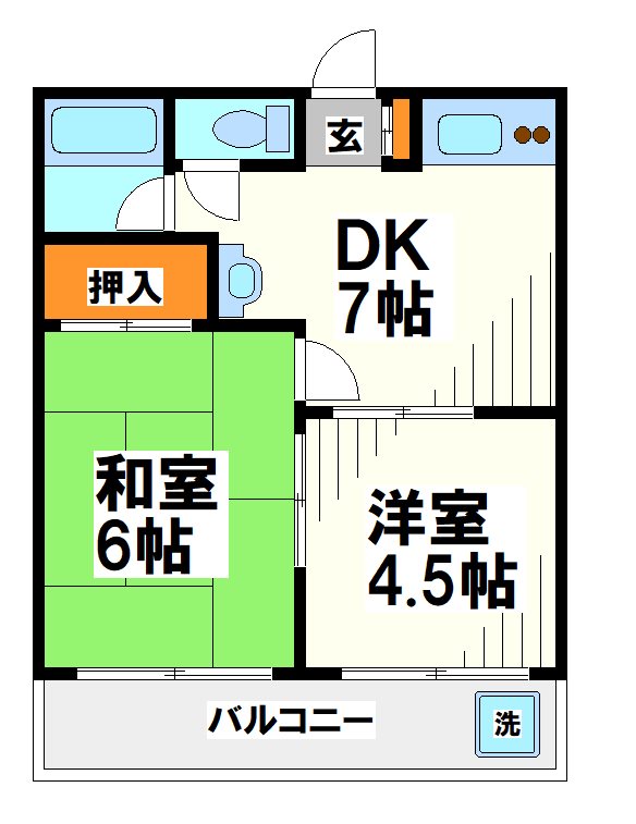 第二ミノルコーポ 【当店限定物件】   間取り