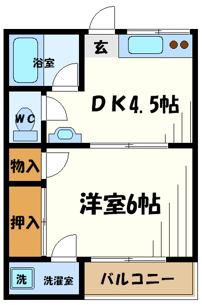 メゾンハシモト 間取り