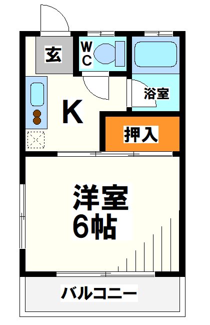 第二ミノルコーポ  間取り