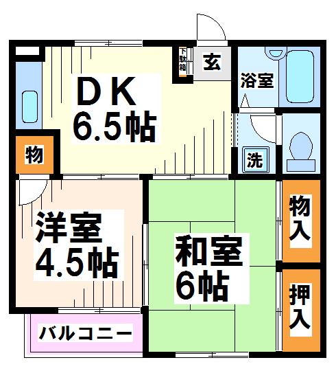 ラ・メゾン・ベル  間取り