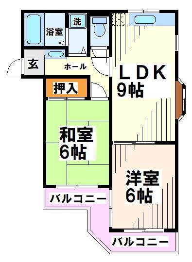 マンションカナイ  間取り