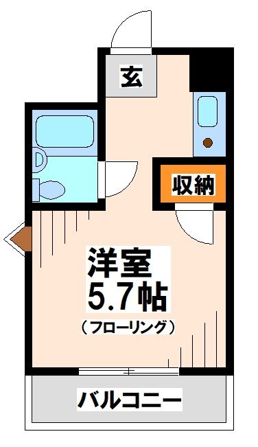 アネックス府中第2  間取り