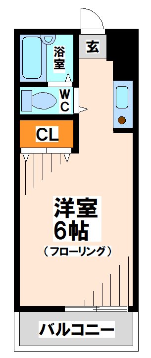 アネックス府中第2  間取り