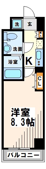 グロース府中イーストⅡ   間取り
