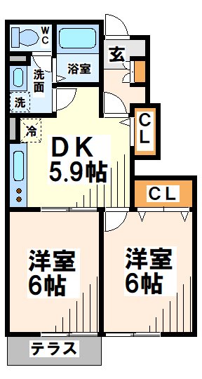 シャトルＫ  間取り