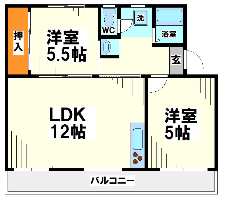 車返団地 間取り