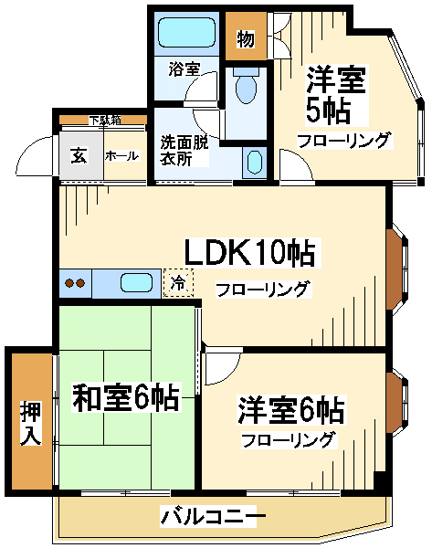 ルミエール給田　 弊社管理物件 間取り図