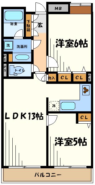 アビテ    間取り