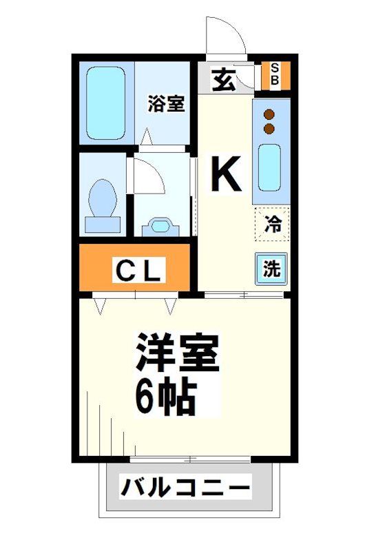 アルエット   間取り