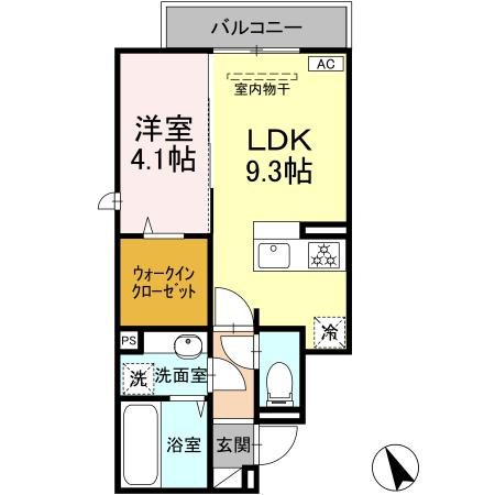 Dアセット飛田給  間取り