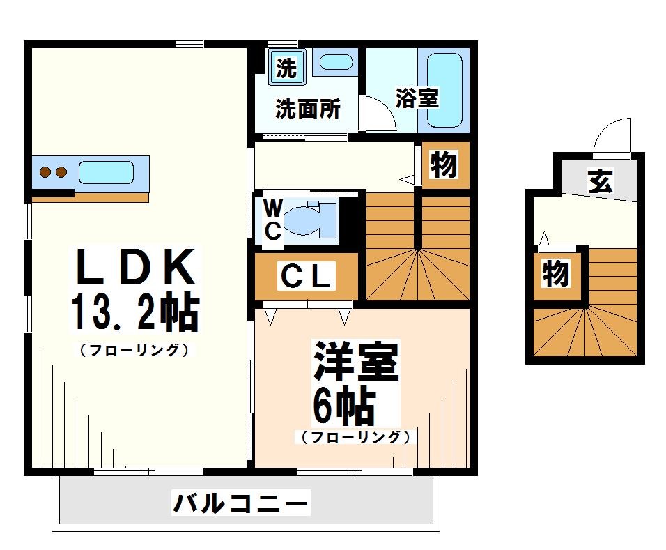 フロレスタ  間取り