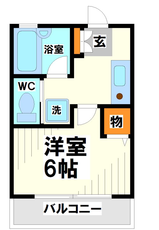 ドリーム八雲   間取り