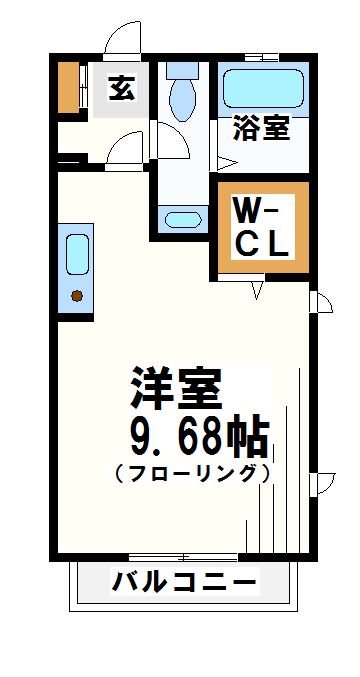 アルエット   間取り