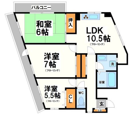プリモ  間取り
