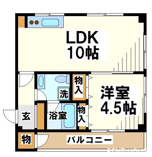 京王ハイツ 間取り