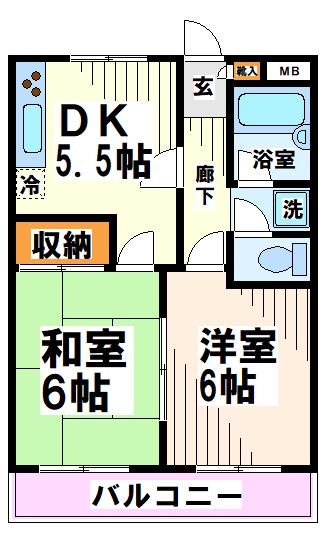 クリザンテＴＡＭＡ  間取り