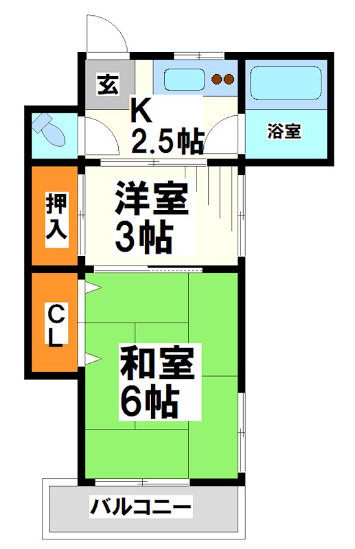 石黒荘 間取り