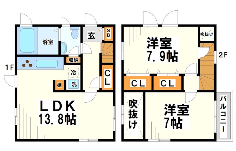 柴崎2丁目戸建【当店限定物件】  間取り