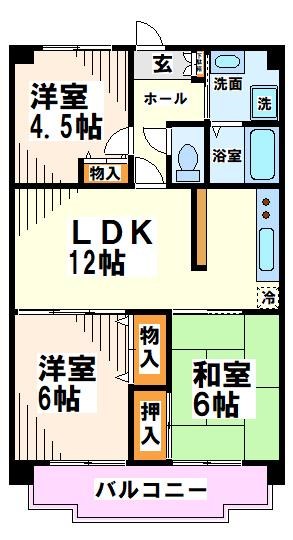 グランシャリオ   間取り図