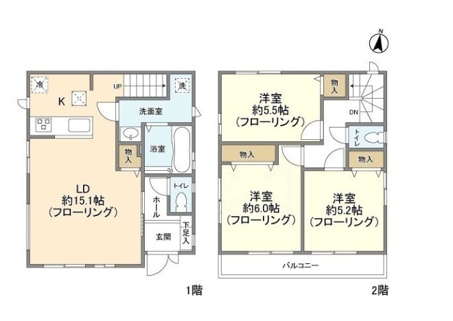 Kolet西調布 間取り