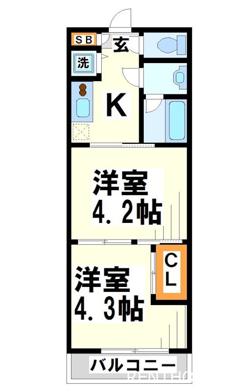 ガーラ・アヴェニュー調布 間取り