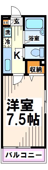ベルメゾン彩 間取り図