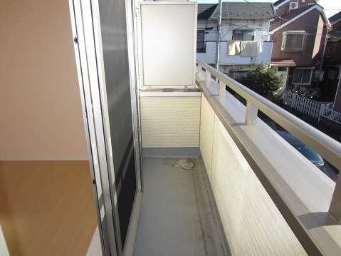 アンビエンテ調布Ａ   ベランダ