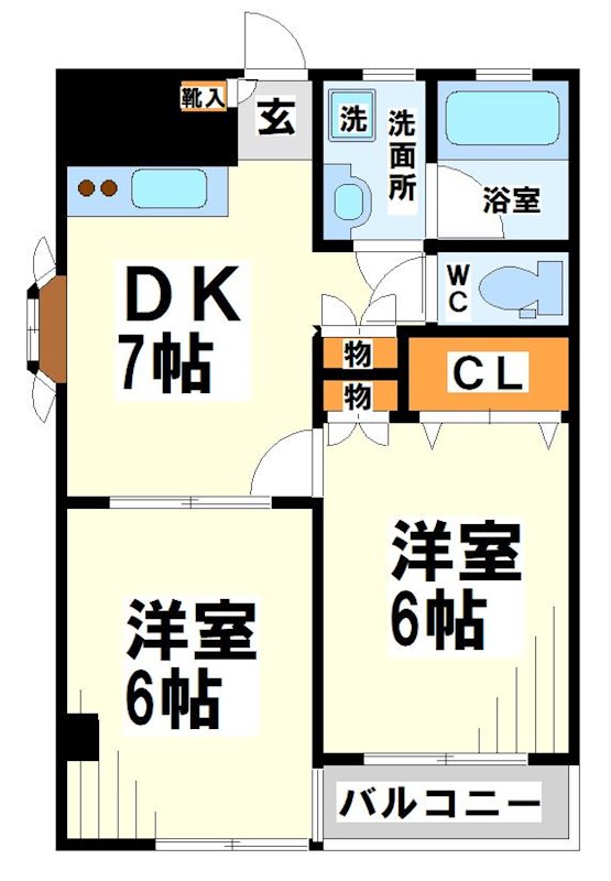 エクセル宮の上   間取り