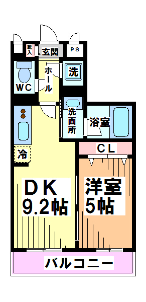 アルドールK  間取り