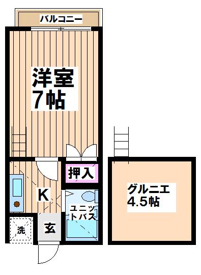チェリーハイツ 　当社管理物件 間取り