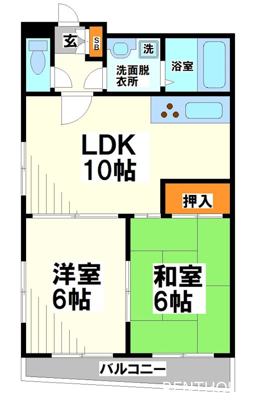 クレセントトミザワ 間取り
