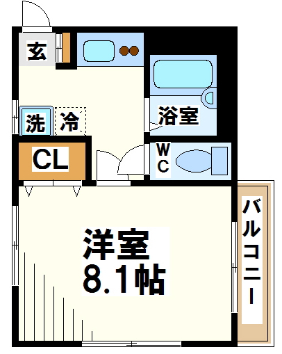 カーサ西調布   間取り