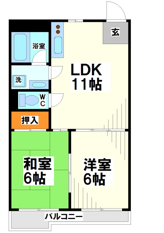 モンターニュ国領  間取り