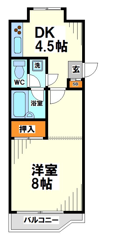 メルシーハイツ 間取り