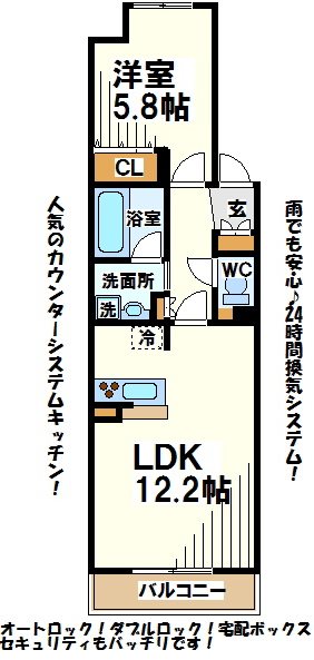 レジディア調布 間取り