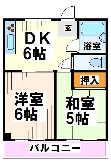 メゾン明日香  間取り