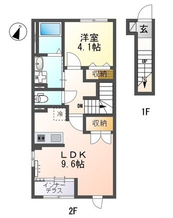 メゾンアルス  間取り