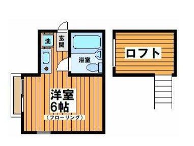 東京都渋谷区幡ヶ谷３丁目 間取り