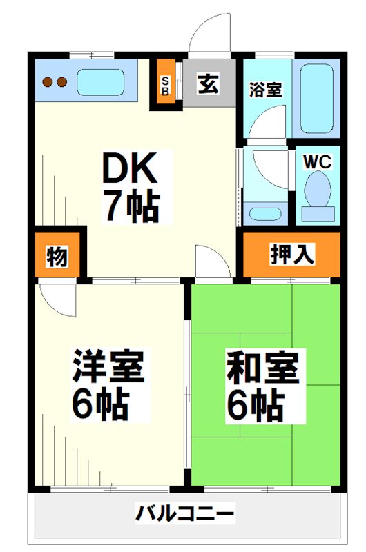 コトブキハイツ 間取り